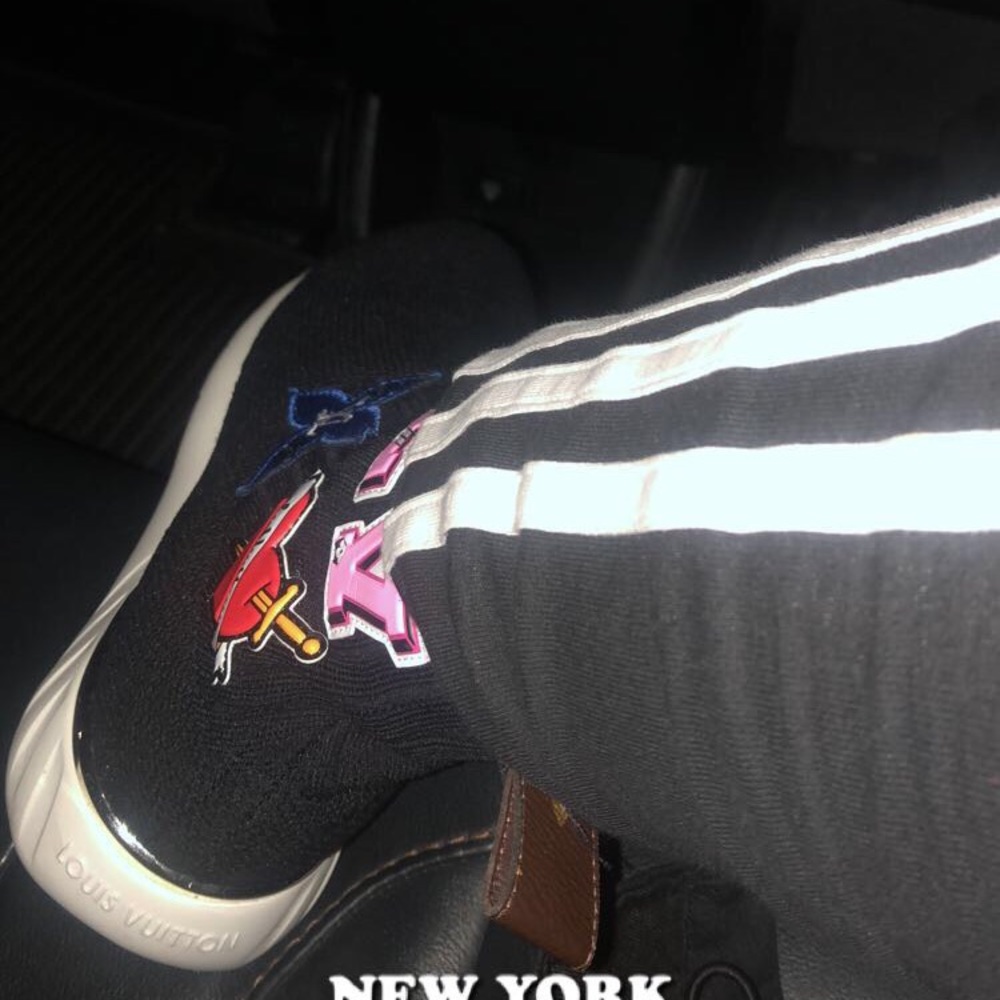 Louis Vuitton sock shoes